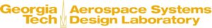 logo for Georgia Tech Aerospace Systems Design Laboratory